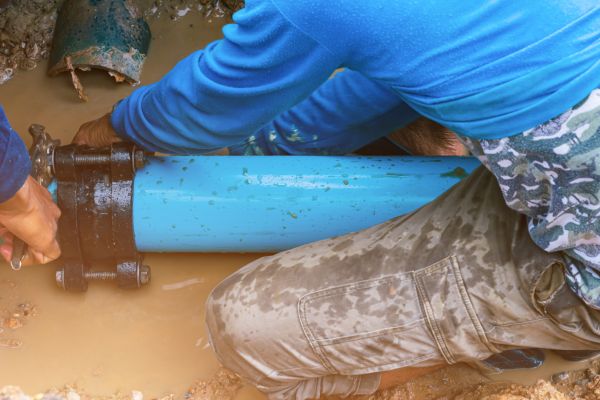 Underground Water Line Repair in Olathe