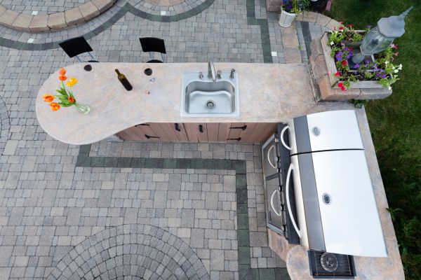 Outdoor Sink Installation in Olathe