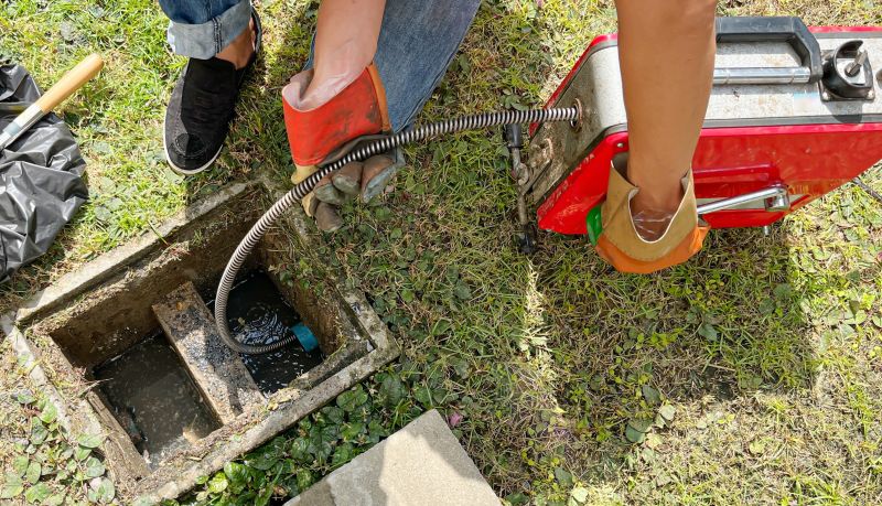 Drainage Pipe Unclogging