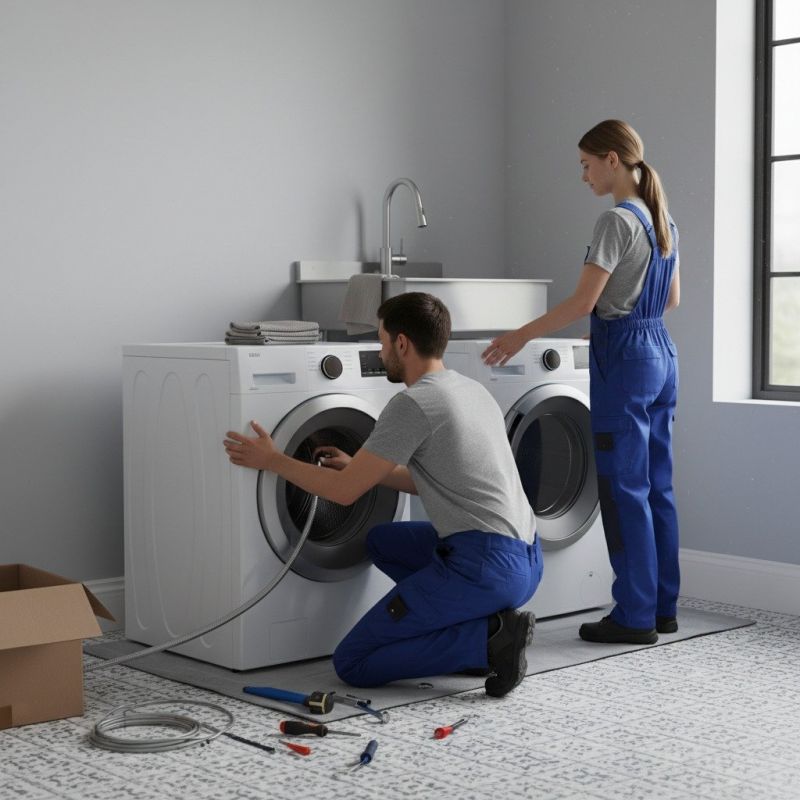 Laundry Drain Installation detail