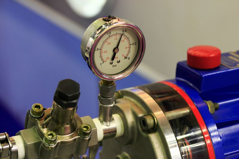 Water Pressure Adjustment detail
